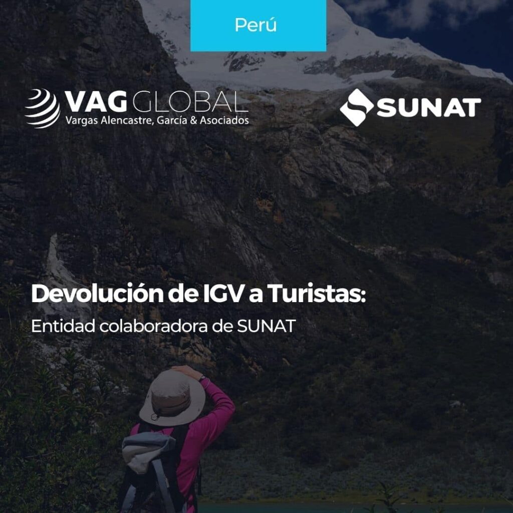 Devolución de IGV a Turistas Entidad colaboradora de SUNAT