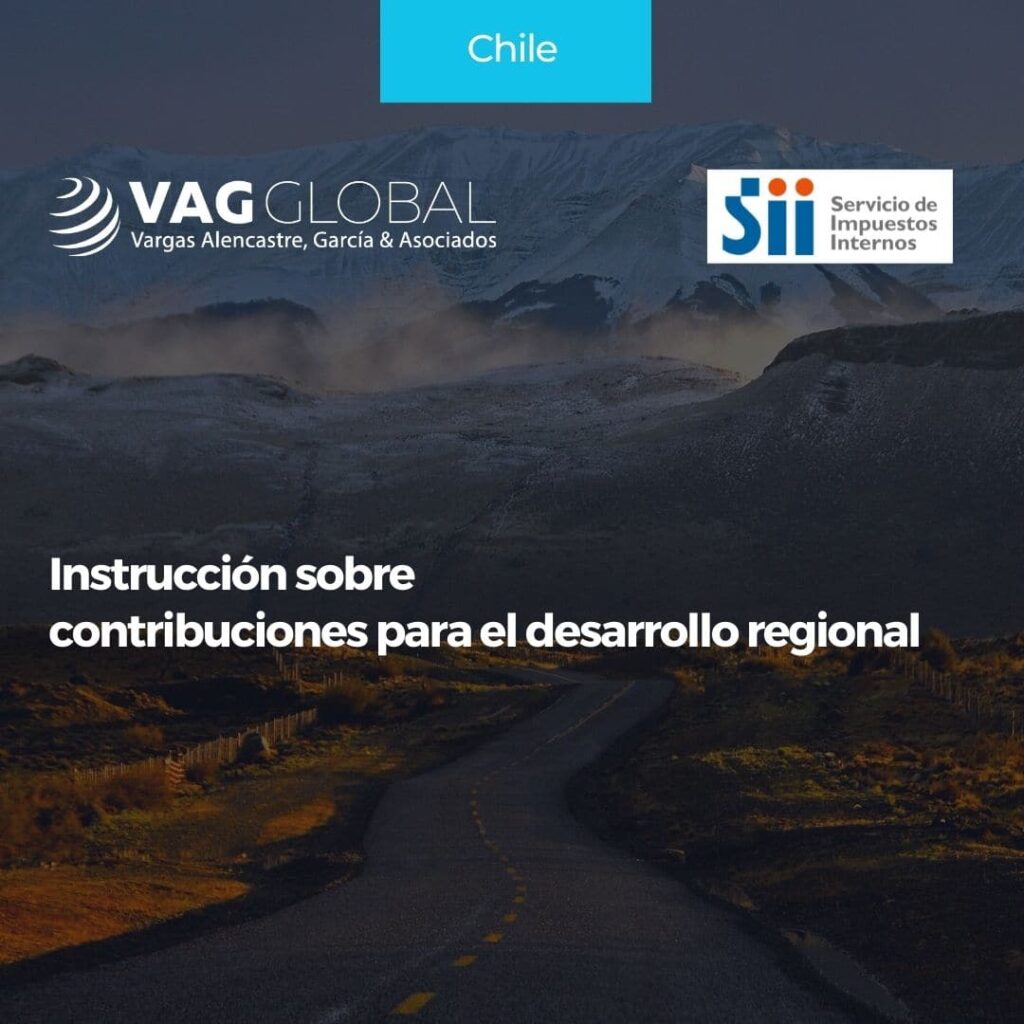 Instrucción sobre contribuciones para el desarrollo regional