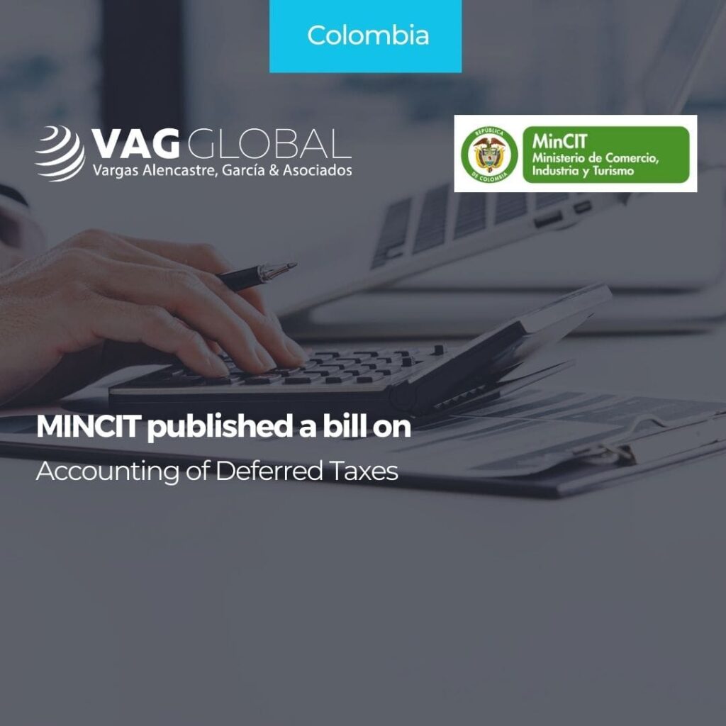 MINCIT published a bill on Accounting of Deferred Taxes