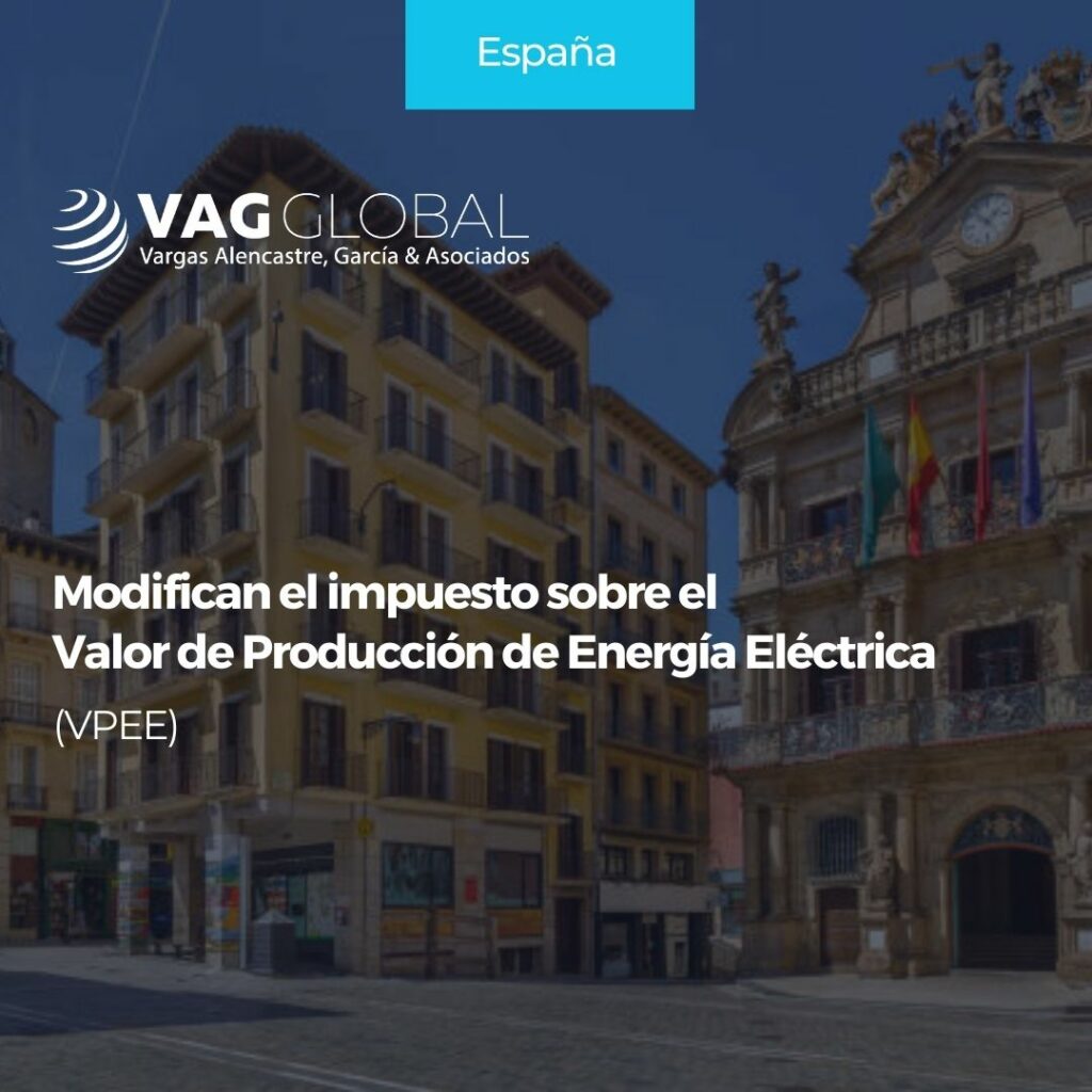 Modifican el impuesto sobre el VPEE