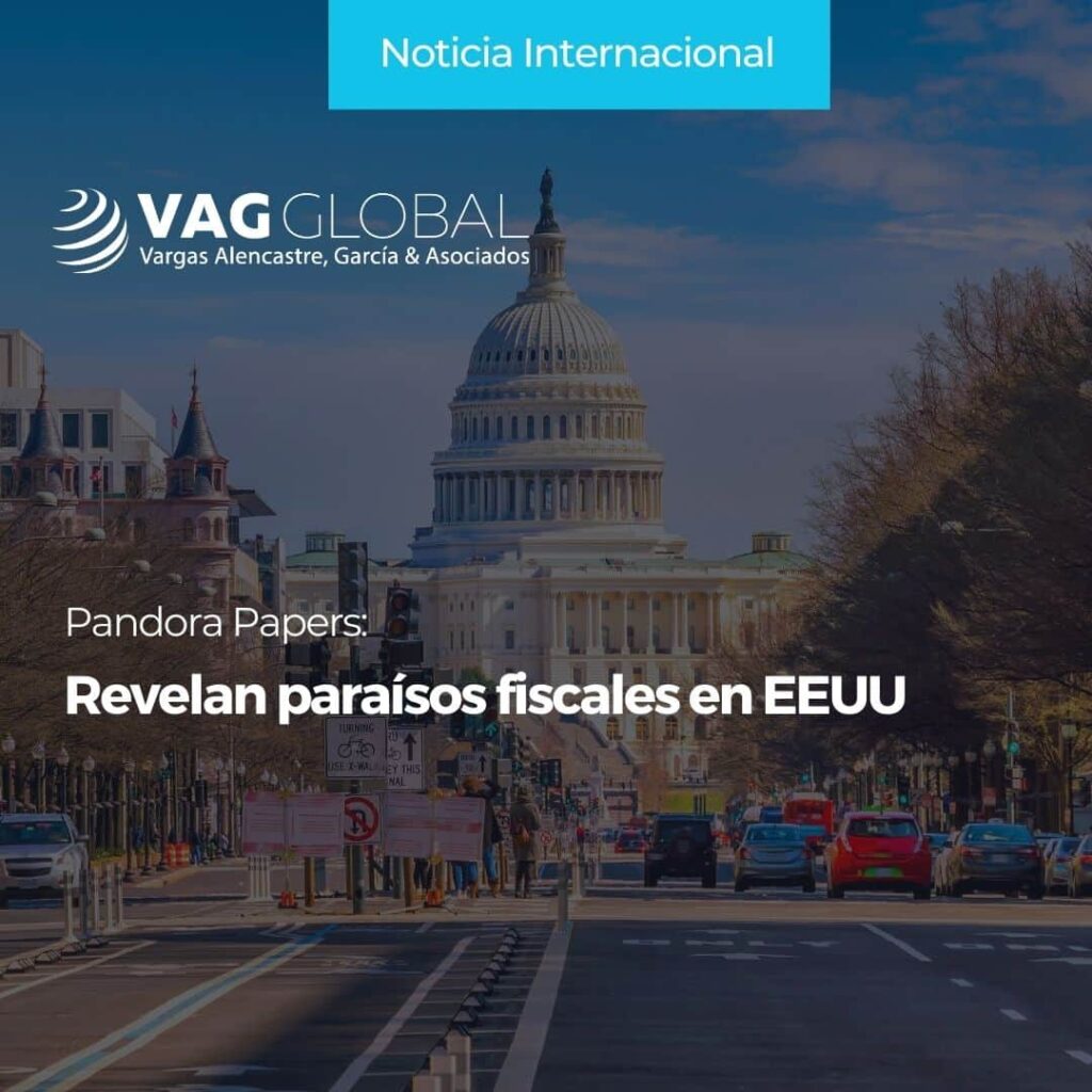 Pandora Papers Revelan paraísos fiscales en EEUU