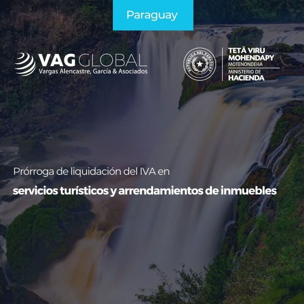 Prórroga de liquidación del IVA en servicios turísticos y arrendamientos de inmuebles