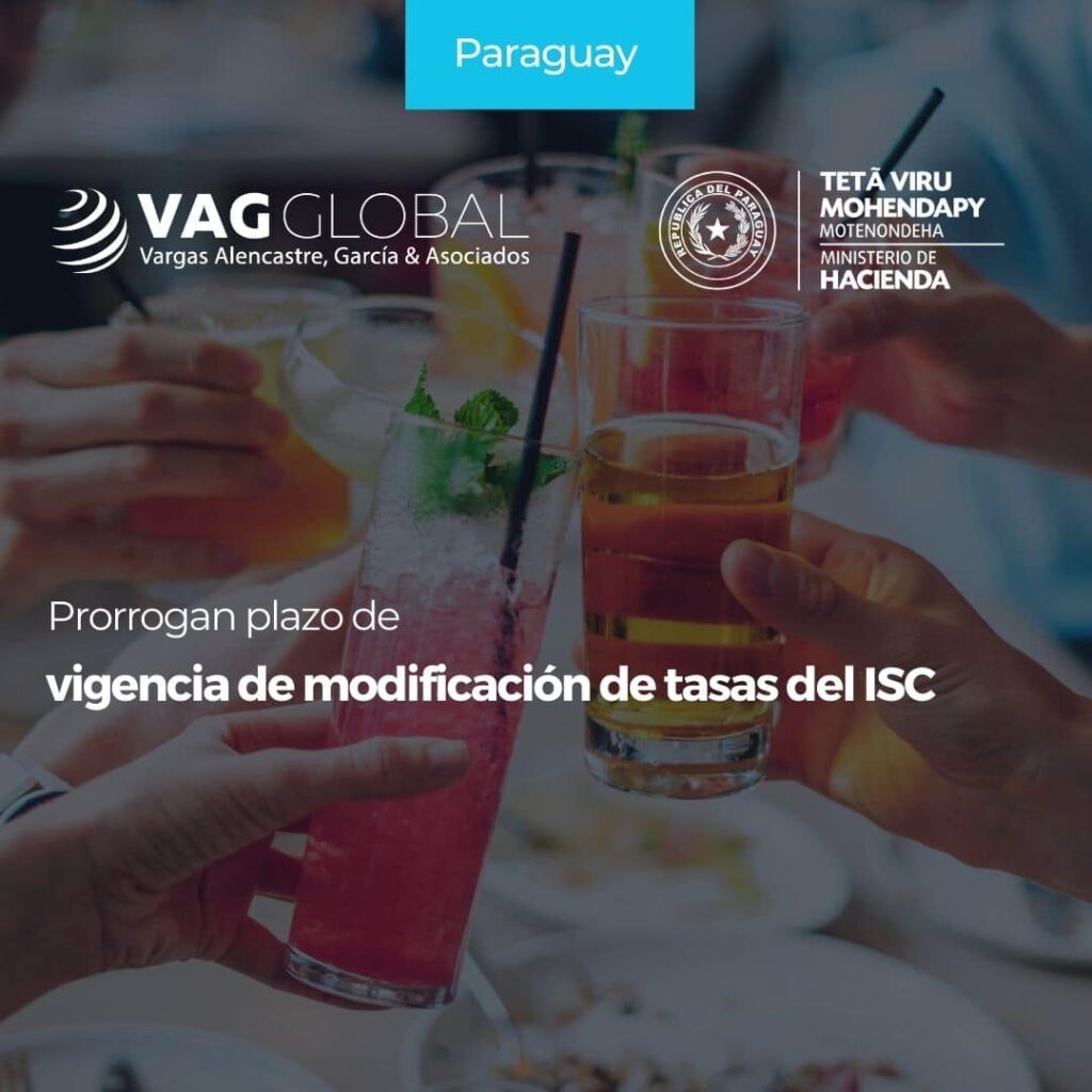 Prorrogan plazo de vigencia de modificación de tasas del ISC