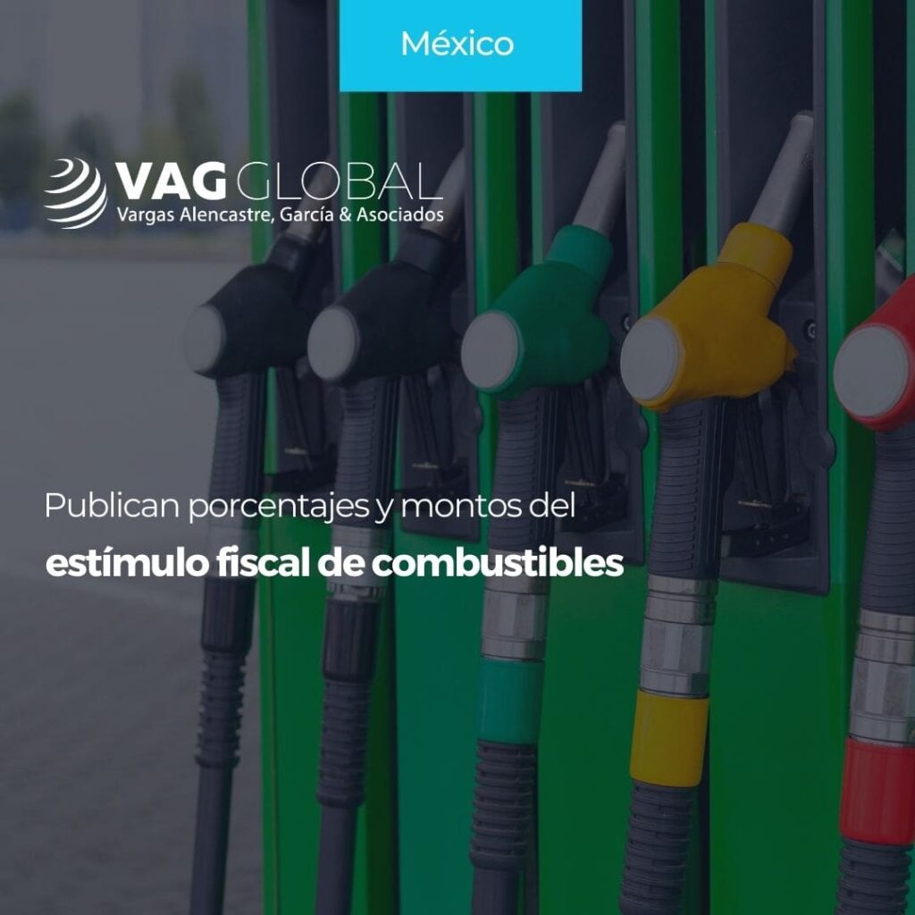Publican porcentajes y montos del estímulo fiscal de combustibles