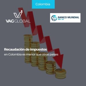 Recaudación de impuestos en Colombia es menor que otros países