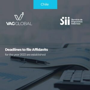 Deadlines to file Affidavits for the year 2022 are established