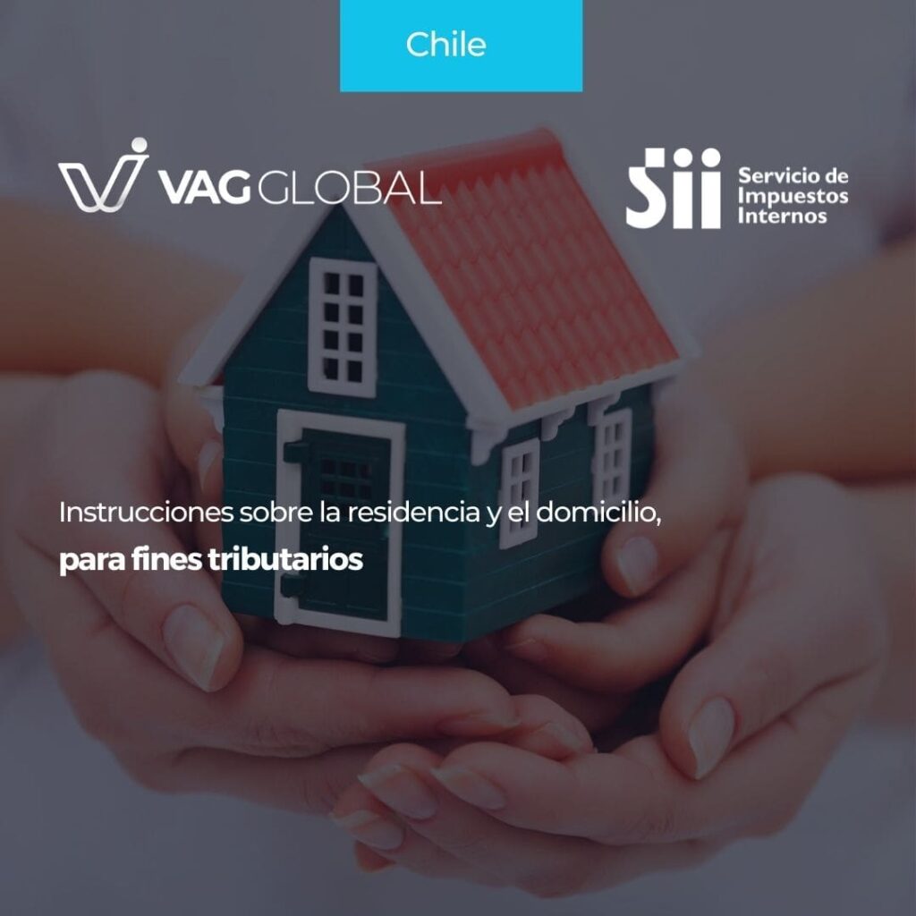Instrucciones sobre la residencia y el domicilio, para fines tributarios.