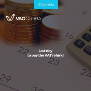 Last day to pay the VAT refund