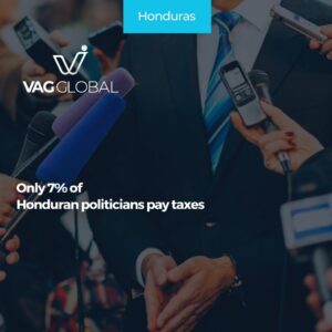 Only 7% of Honduran politicians pay taxes