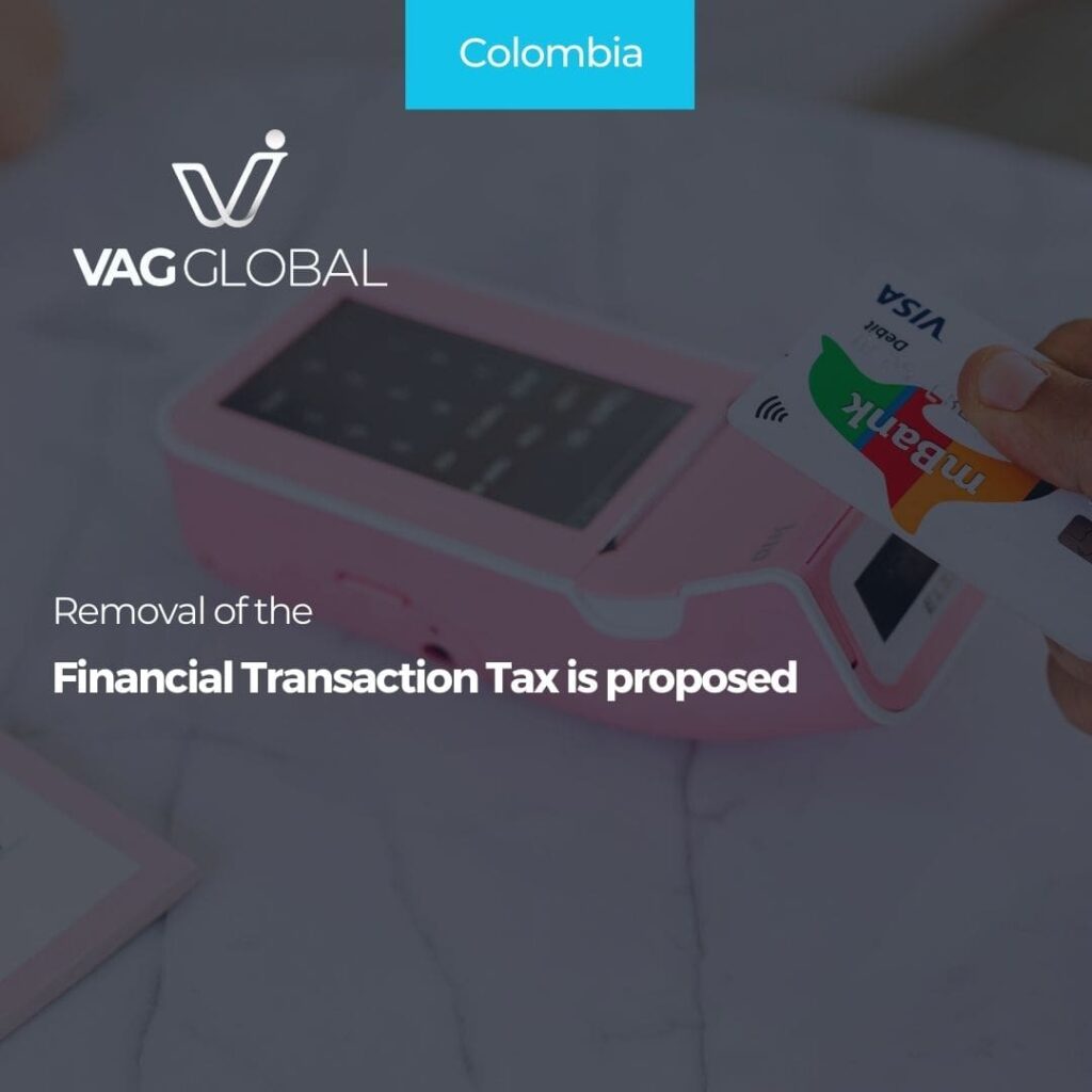 Removal of the Financial Transaction Tax is proposed