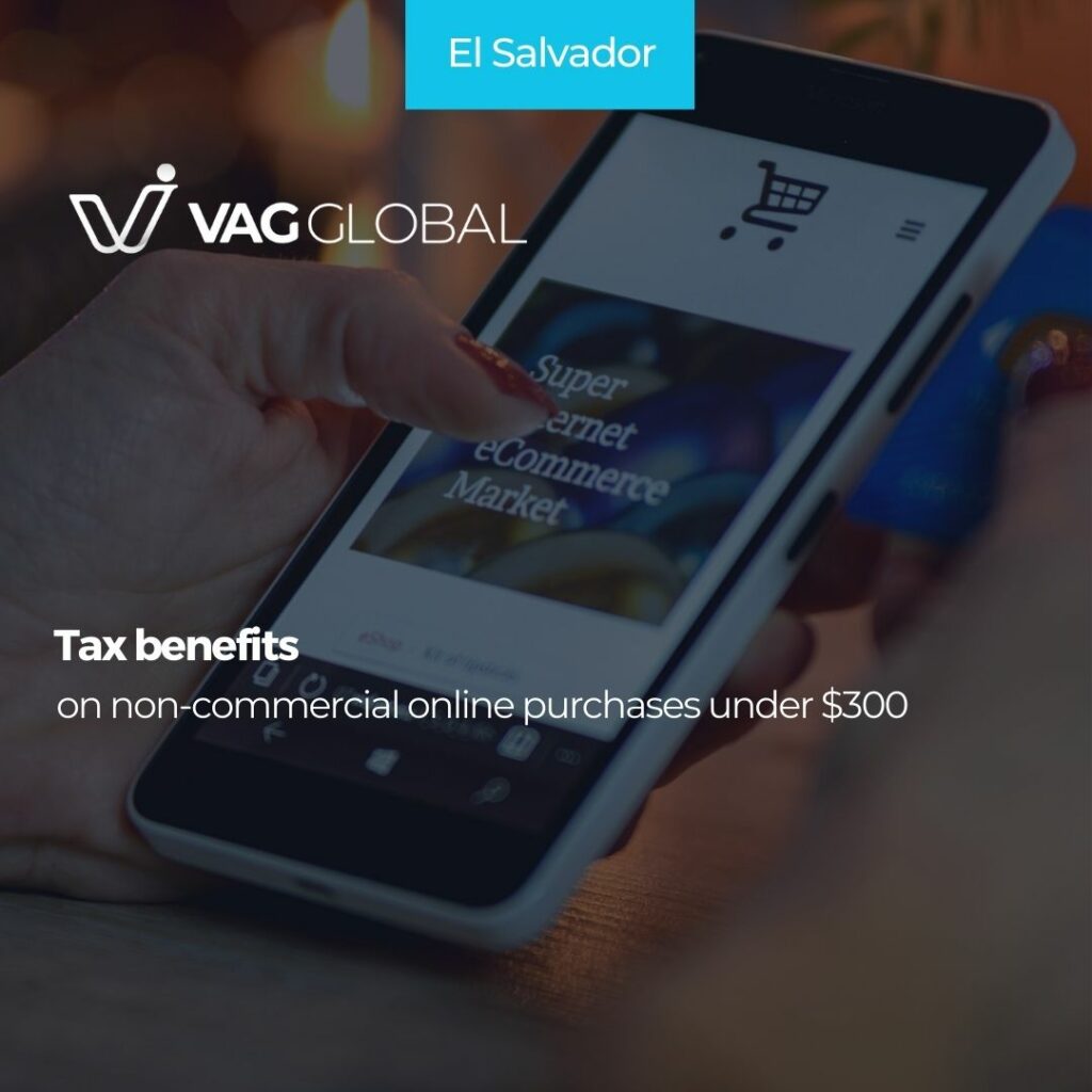 Tax benefits on non-commercial online purchases under $300