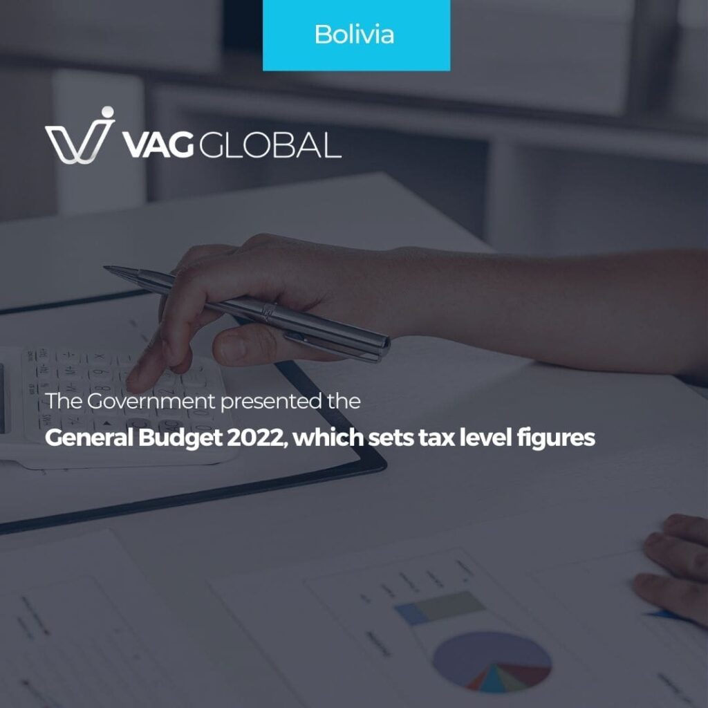 The Government presented the General Budget 2022, which sets tax level figures