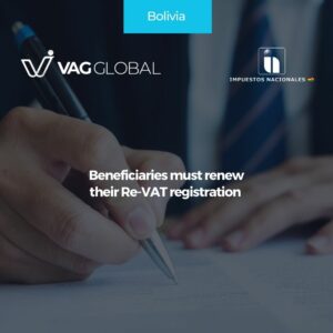 Beneficiaries must renew their Re-VAT registration