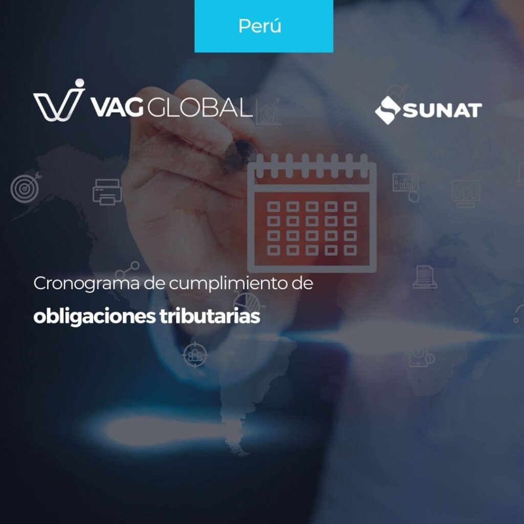 Cronograma de cumplimiento de obligaciones tributarias