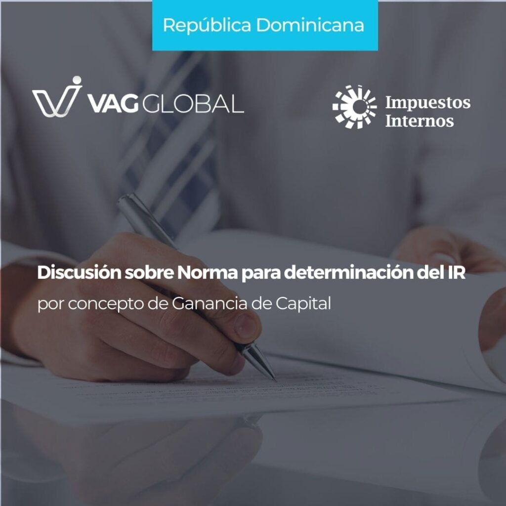 Discusión sobre Norma para determinación del IR por concepto de Ganancia de Capital