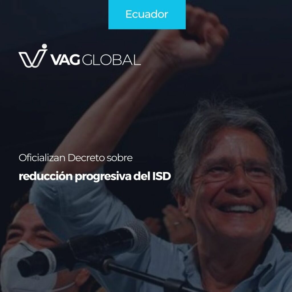 Oficializan Decreto sobre reducción progresiva del ISD