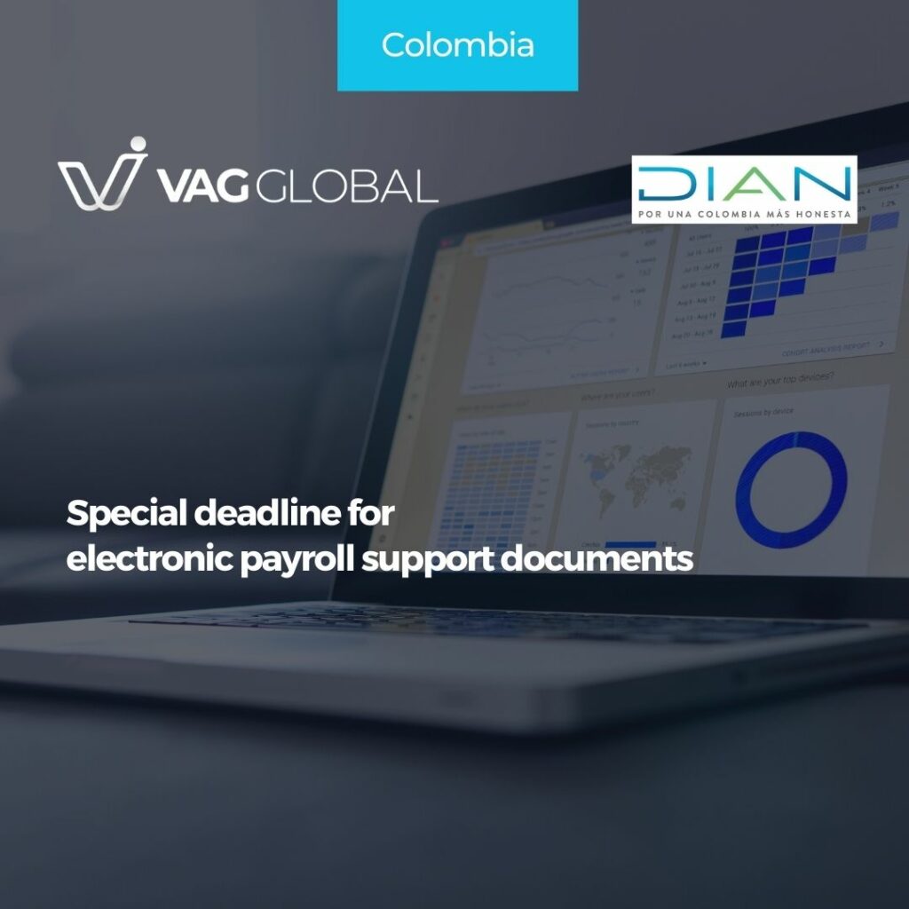 Special deadline for electronic payroll support documents