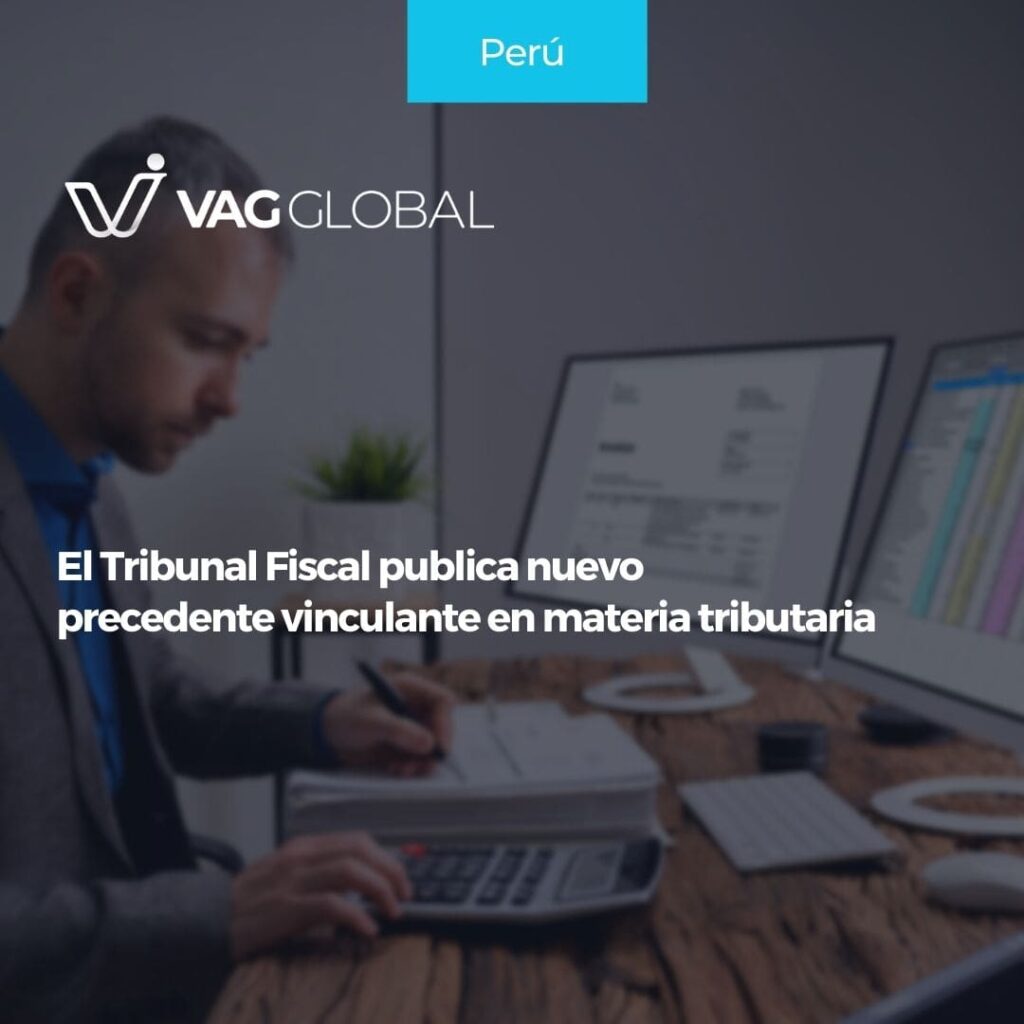 El Tribunal Fiscal publica nuevo precedente vinculante en materia tributaria