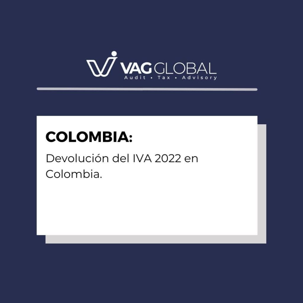 Devolución del IVA 2022 en Colombia