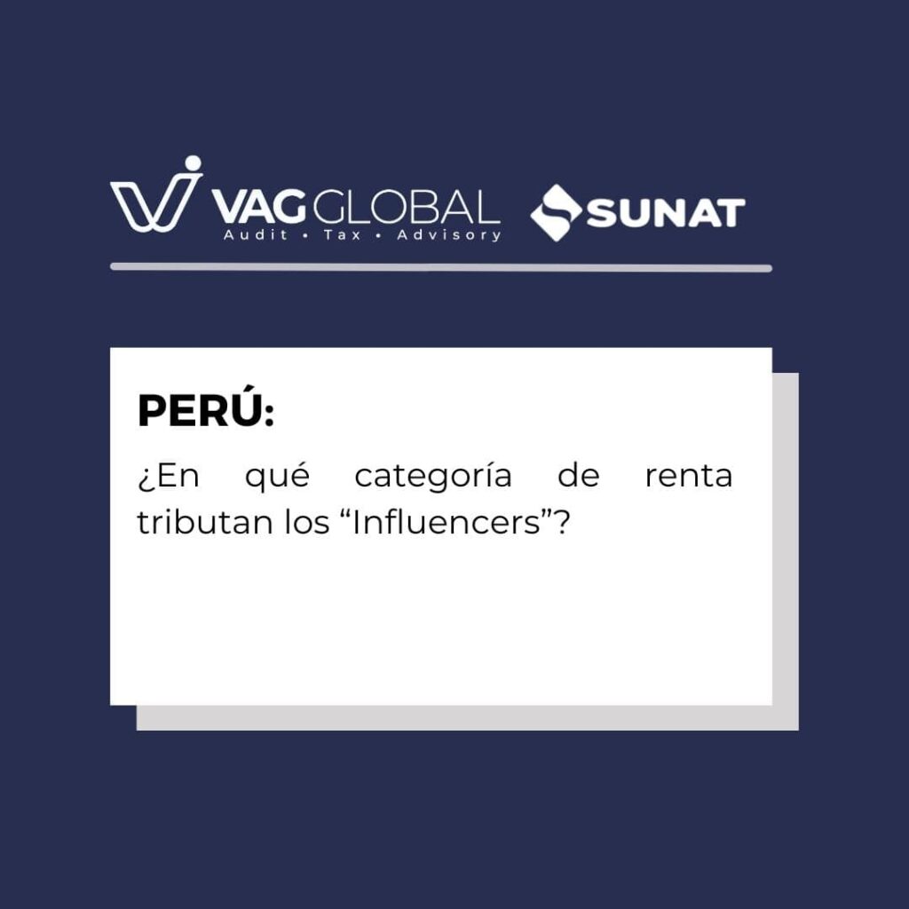 ¿En qué categoría de renta tributan los “Influencers”
